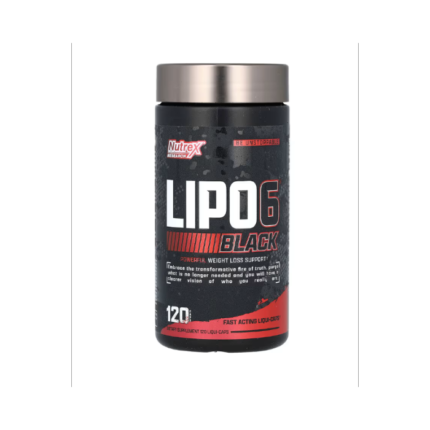 Nutrex Research, LIPO 6, أسود، 120 كبسولة سائلة